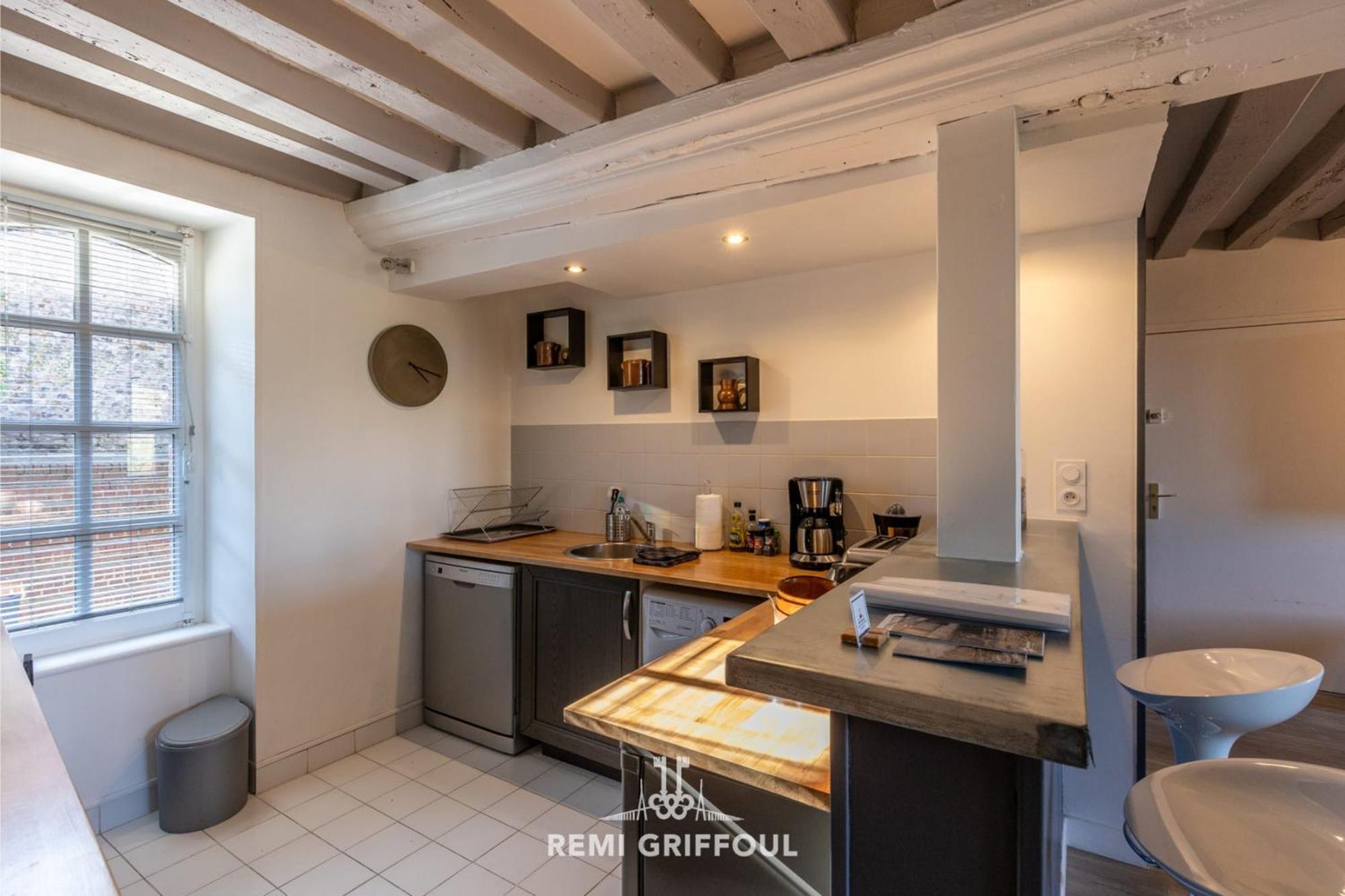 The Lighthouse Charming Apartment Beach & City Center 2-4 Pers 翁弗勒尔 外观 照片