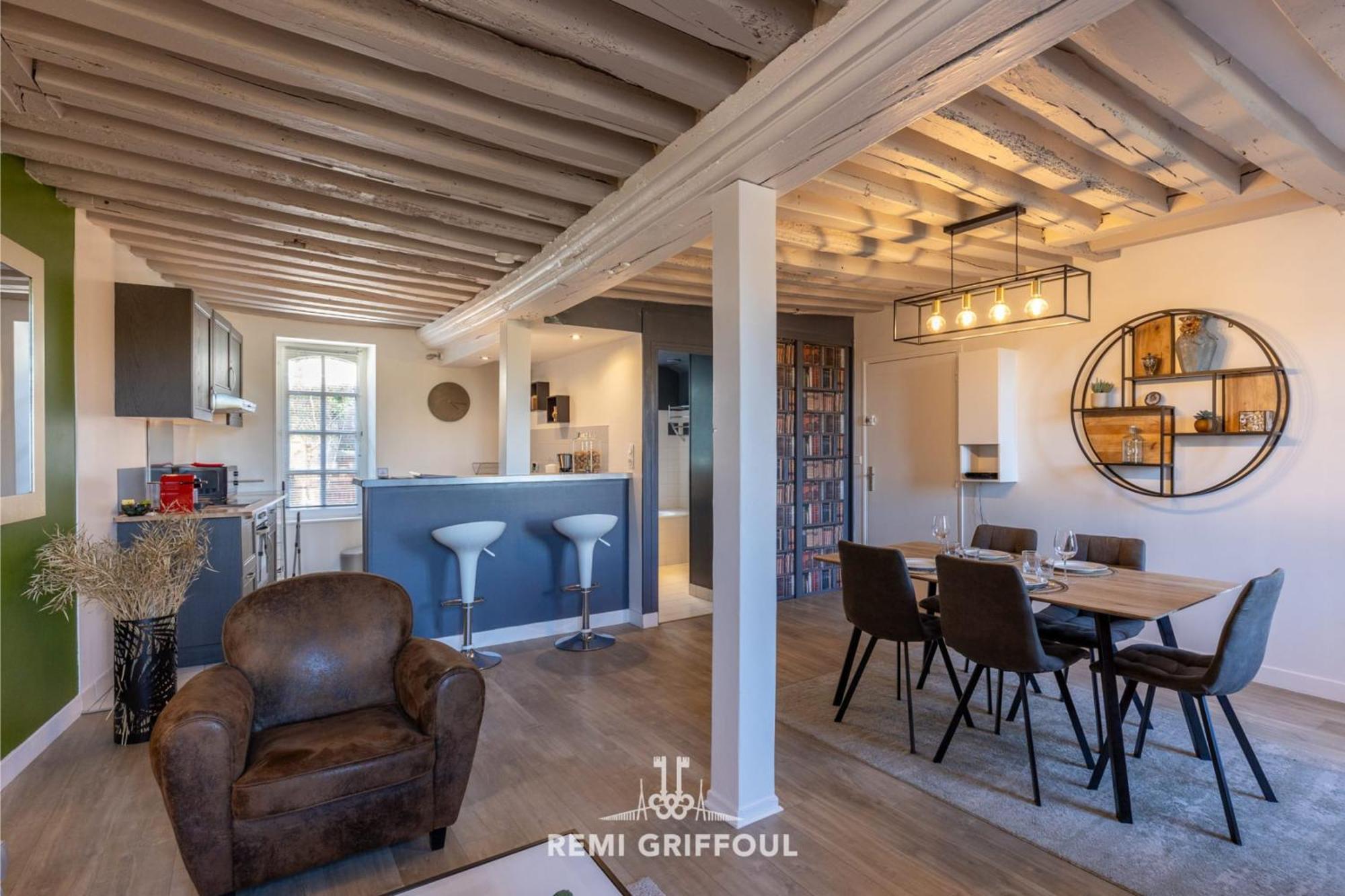 The Lighthouse Charming Apartment Beach & City Center 2-4 Pers 翁弗勒尔 外观 照片